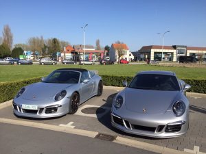 Rhodium silver och GT Silver på Porsche